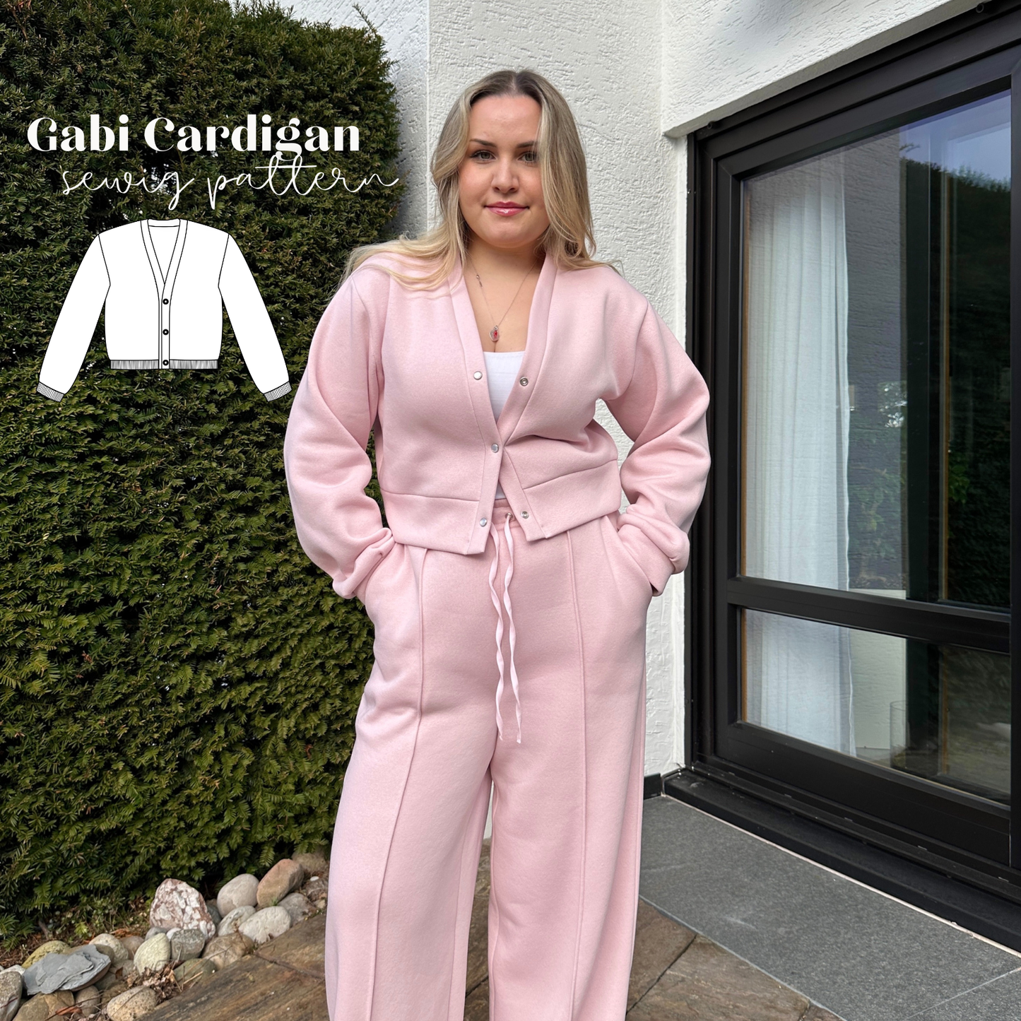 Gabi Cardigan Schnittmuster DEUTSCH