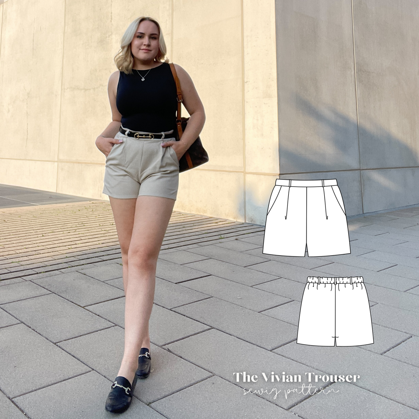 Vivian Trouser Sewing Pattern ENGLISH