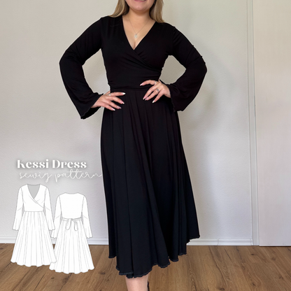 Kessi Kleid Schnittmuster Deutsch