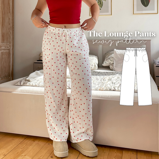 Lounge pants sewingpattern ENGLISH