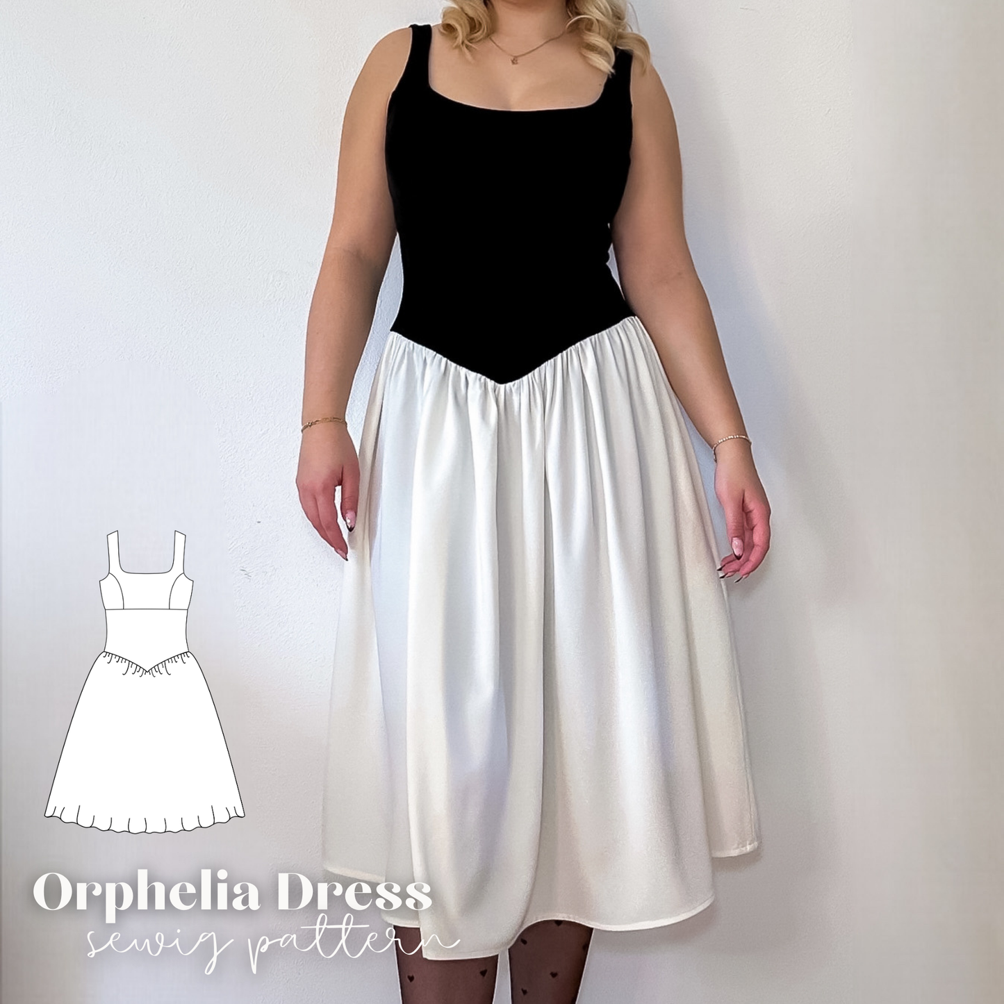 Orphelia Kleid Schnittmuster DEUTSCH