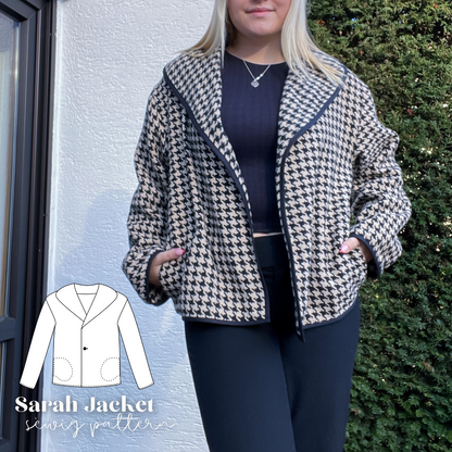 Sarah Jacke / Blazer Schnittmuster DEUTSCH