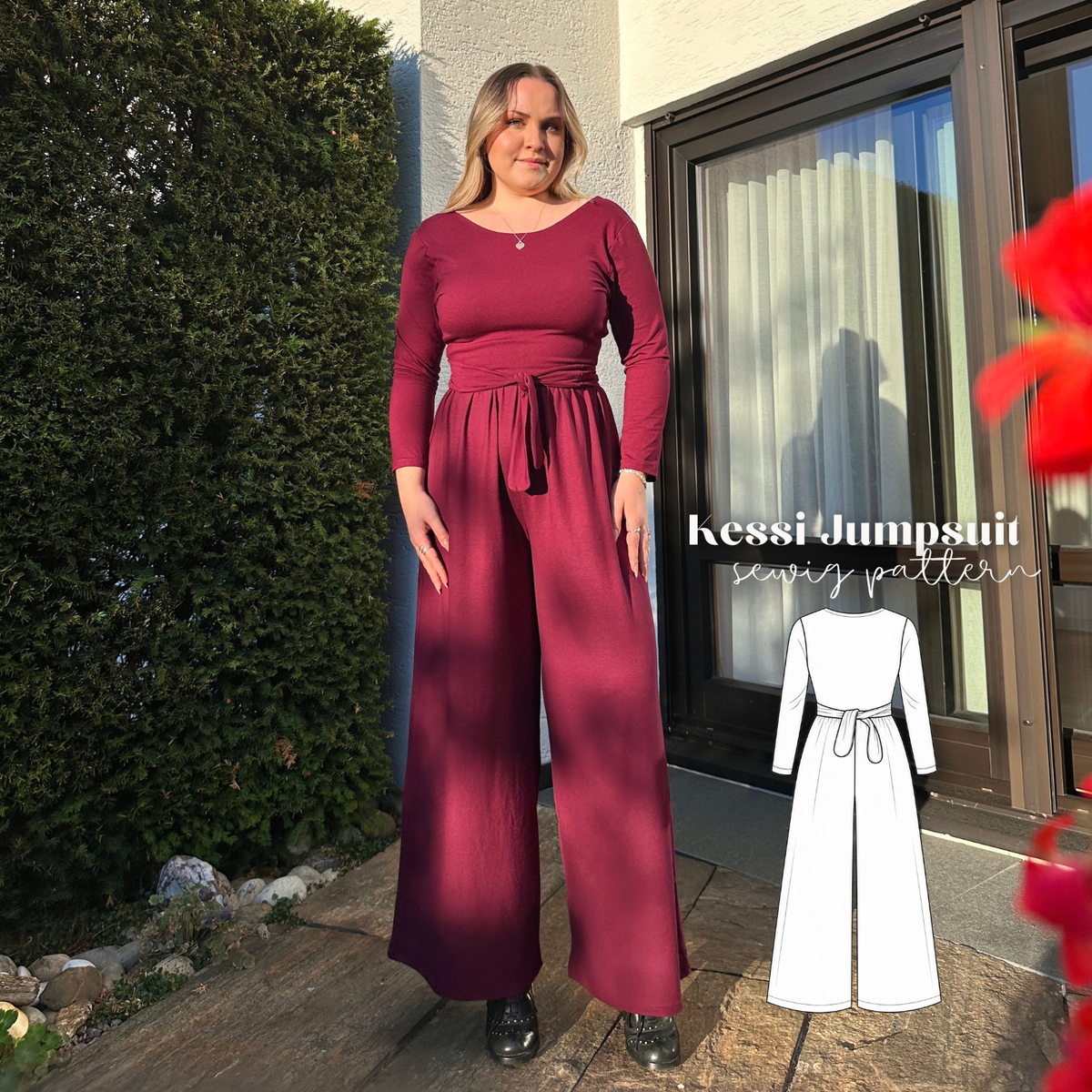 Kessi Jumpsuit Schnittmuster Deutsch