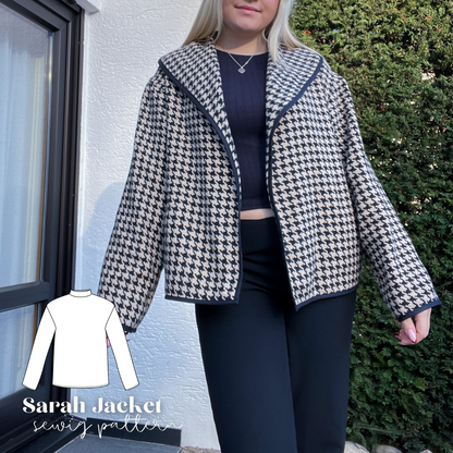 Sarah Jacke / Blazer Schnittmuster DEUTSCH