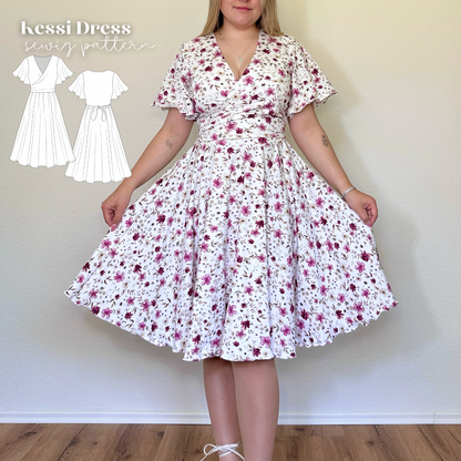 Kessi Kleid Schnittmuster Deutsch