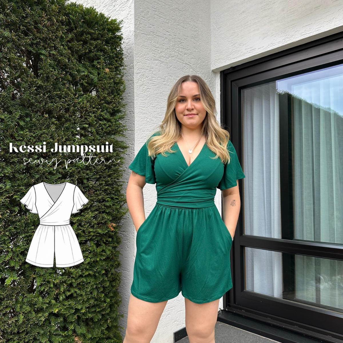 Kessi Jumpsuit Schnittmuster Deutsch