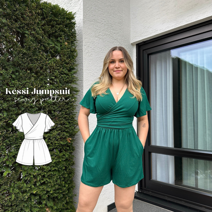 Kessi Jumpsuit Schnittmuster Deutsch