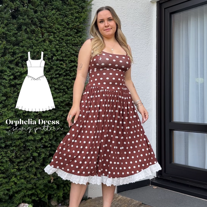 Orphelia Kleid Schnittmuster DEUTSCH