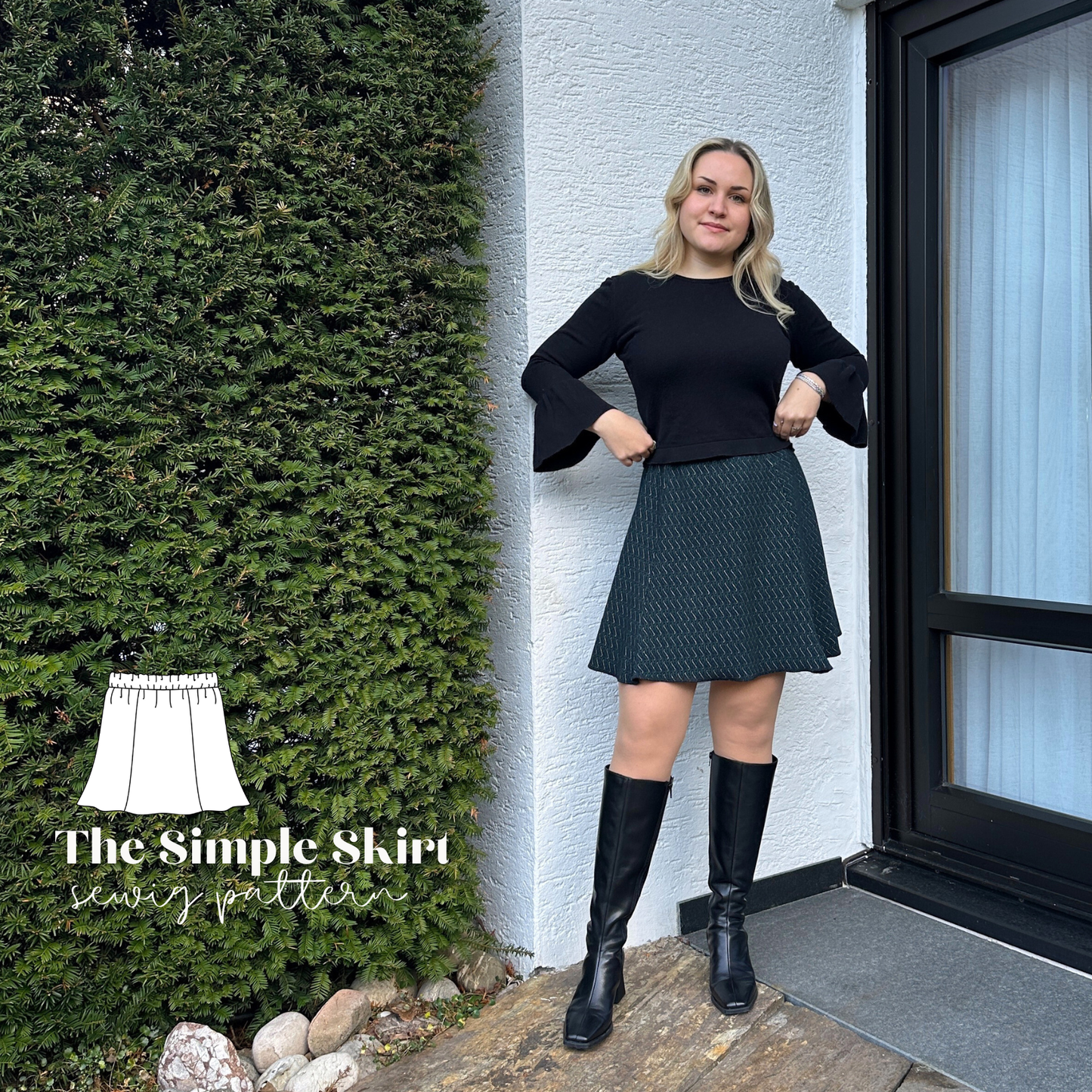 "The simple Skirt" Schnittmuster DEUTSCH
