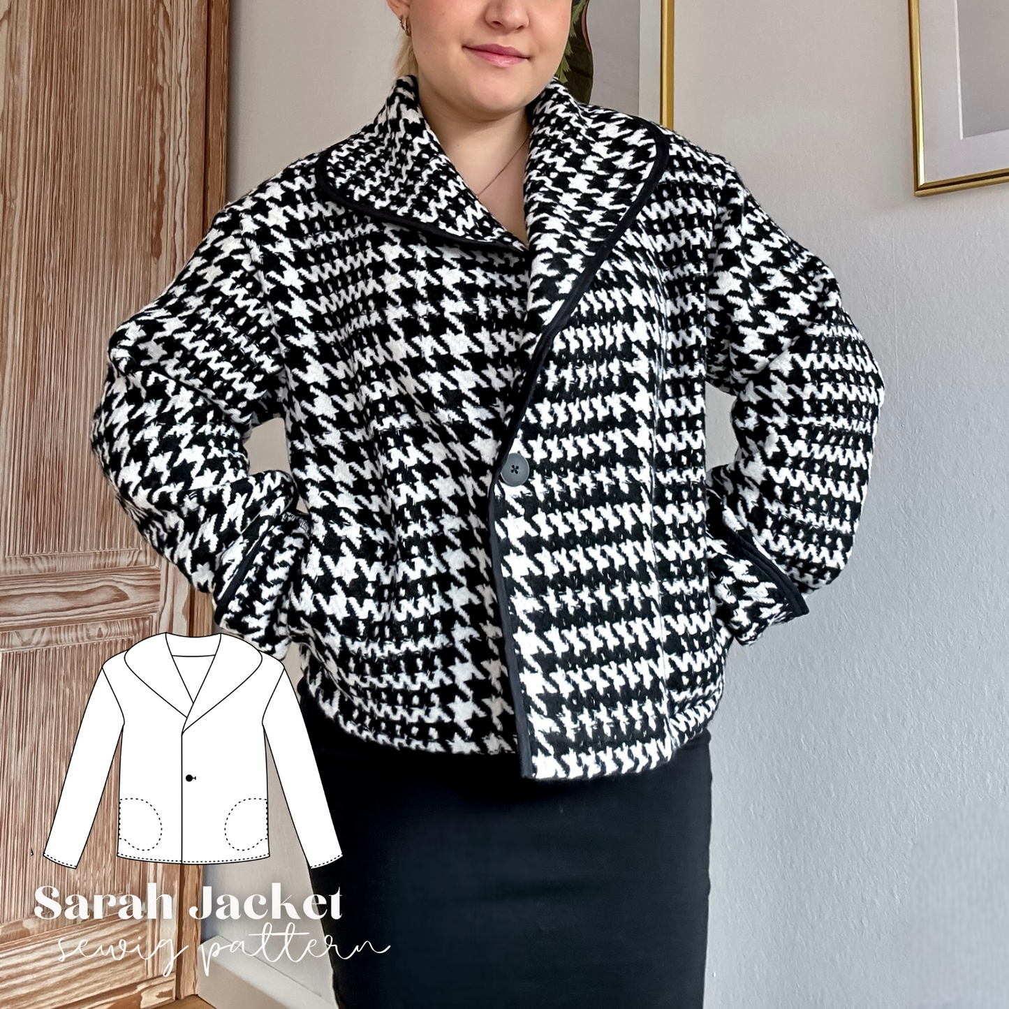 Sarah Jacke / Blazer Schnittmuster DEUTSCH