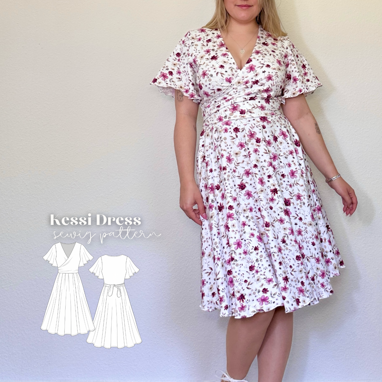 Kessi Kleid Schnittmuster Deutsch