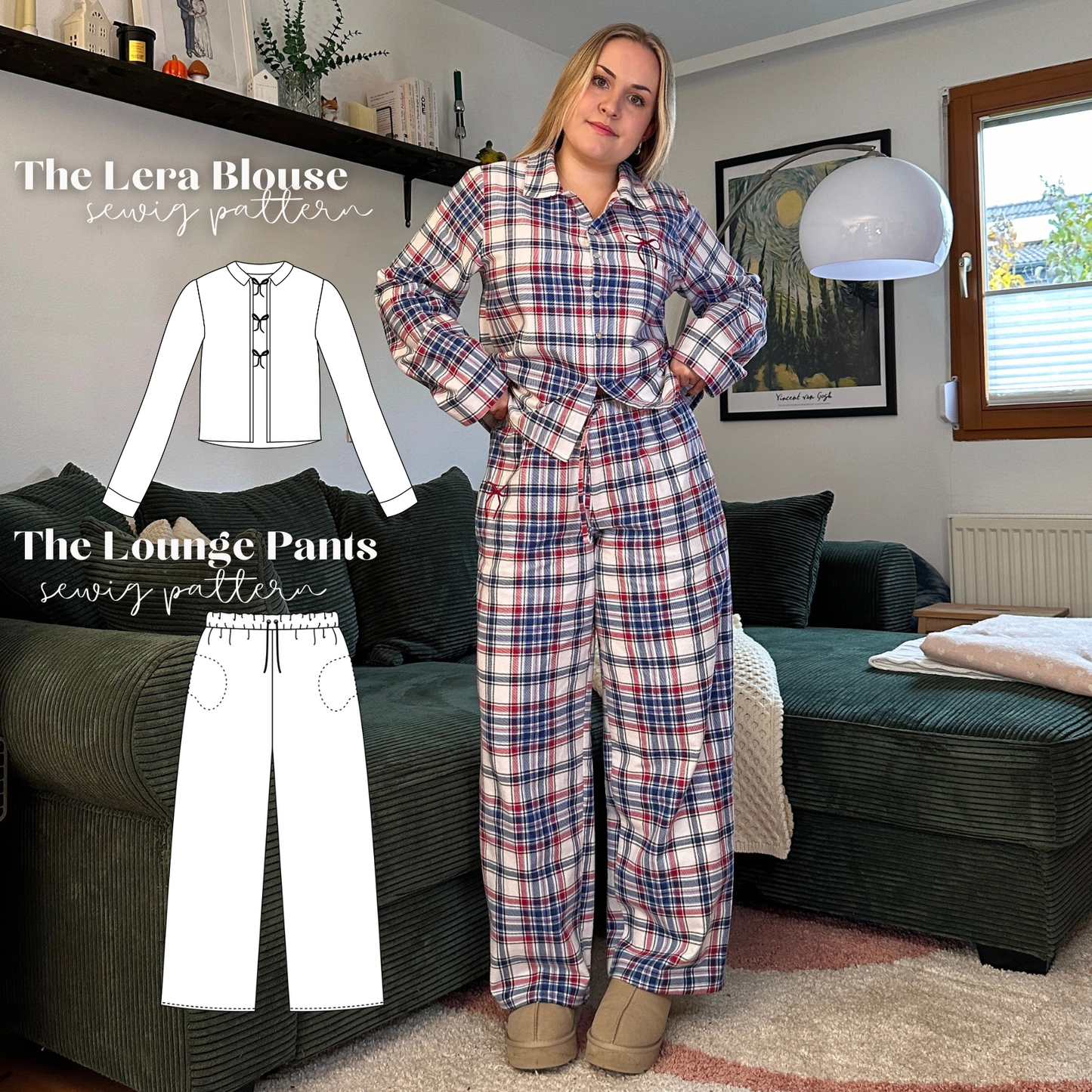 Bluse Lera Schnittmuster DEUTSCH