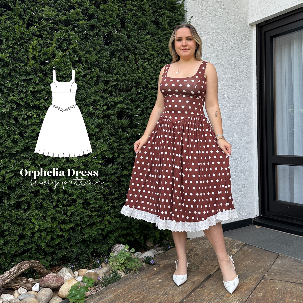 Orphelia Kleid Schnittmuster DEUTSCH
