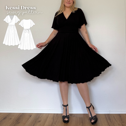 Kessi Kleid Schnittmuster Deutsch