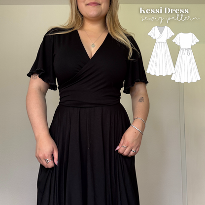 Kessi Kleid Schnittmuster Deutsch