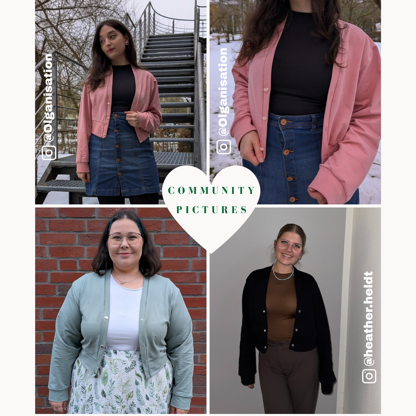 Gabi Cardigan Schnittmuster DEUTSCH