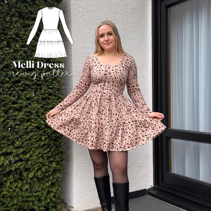 Melli dress sewingpattern ENGLISH