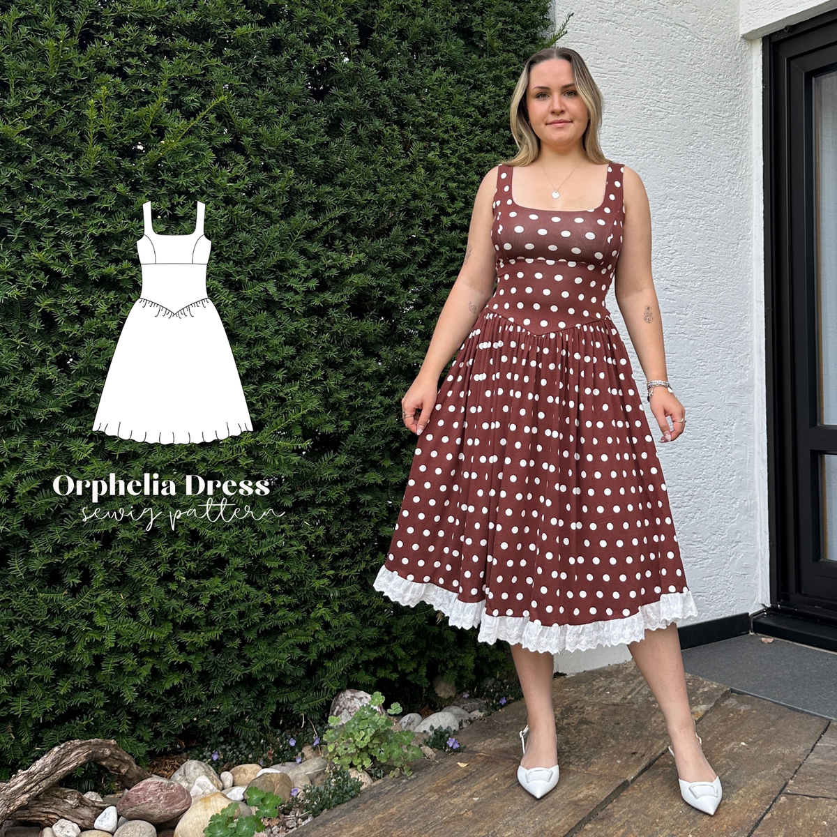 Orphelia Kleid Schnittmuster DEUTSCH