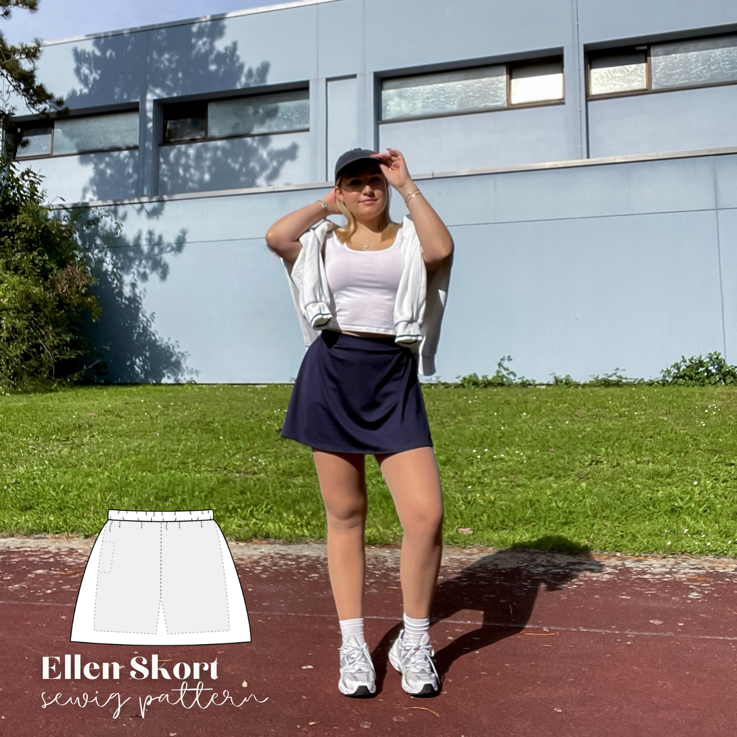 Ellen Skort pattern ENGLISH