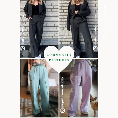 Leo Hose Schnittmuster Deutsch