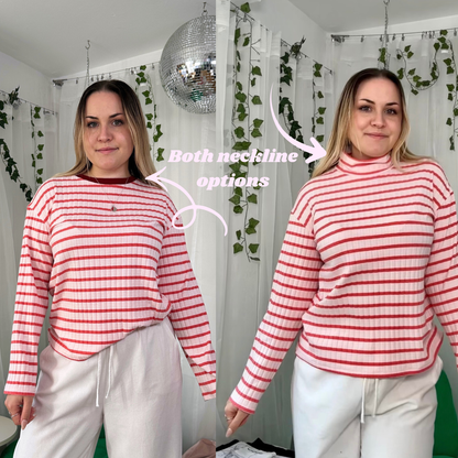 Lilly Longsleeve Schnittmuster DEUTSCH