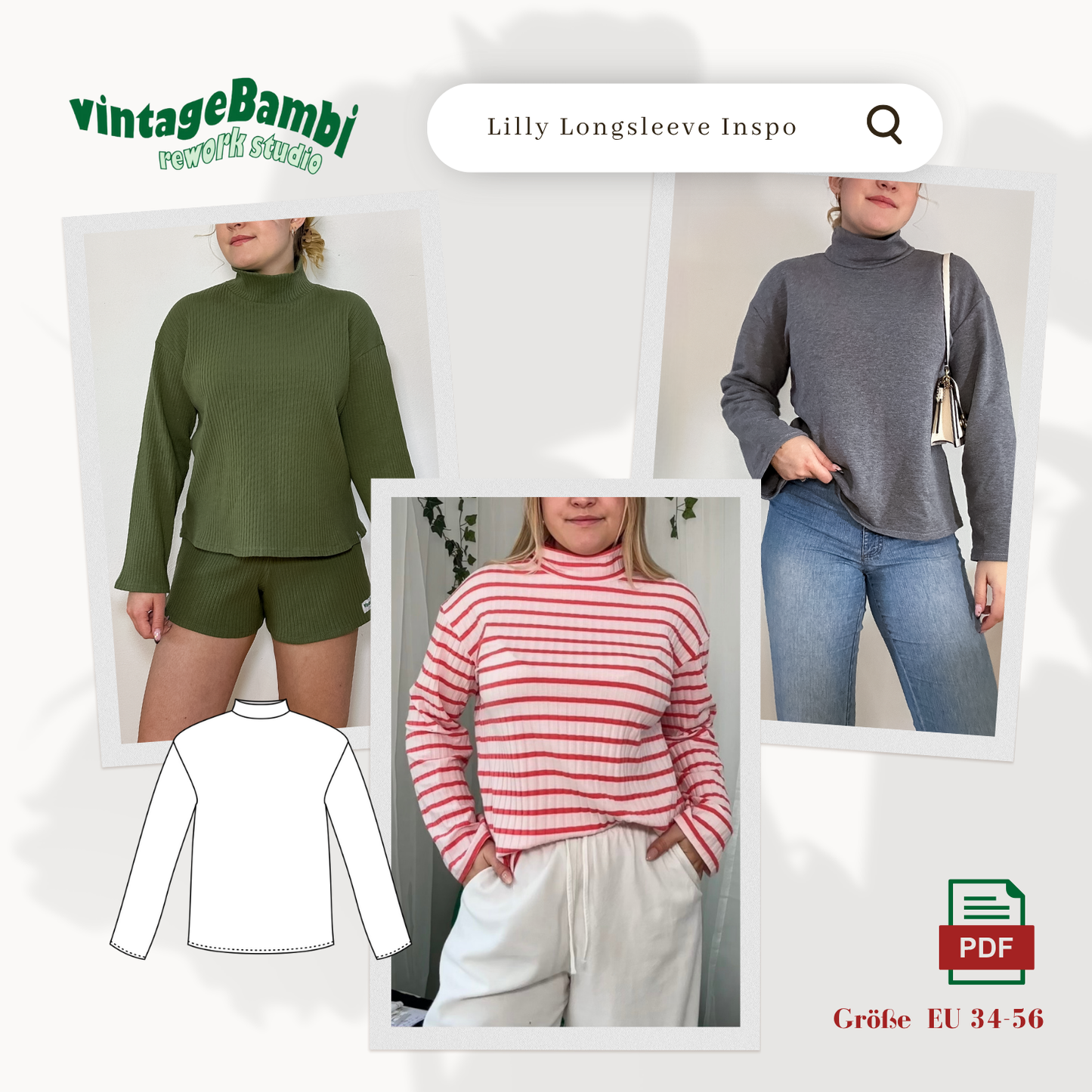 BIG jersey pattern bundle