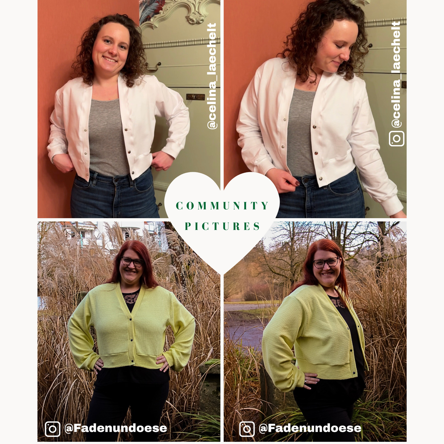 Gabi Cardigan Schnittmuster DEUTSCH