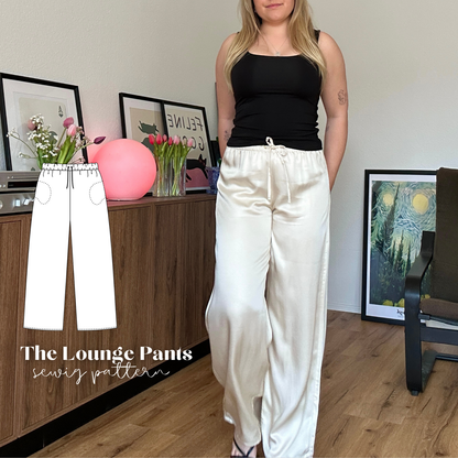 Lounge pants sewingpattern ENGLISH