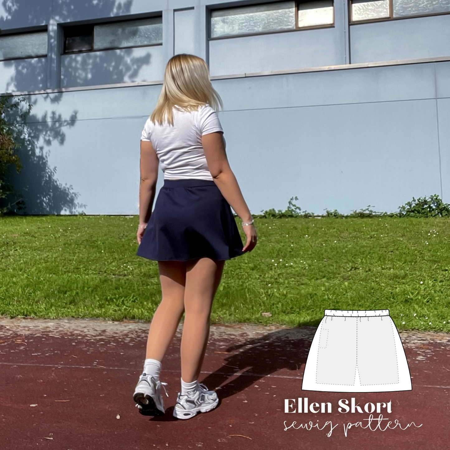 Ellen Skort pattern ENGLISH