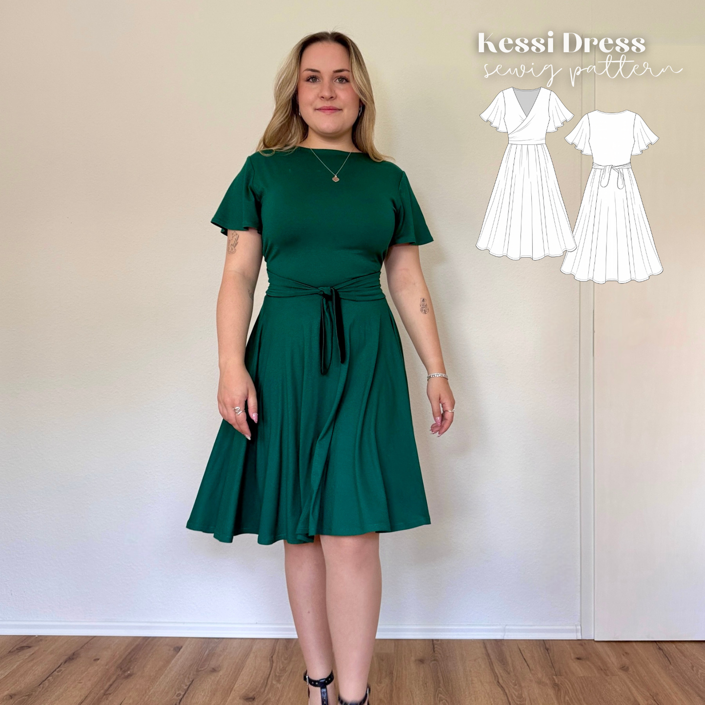 Kessi dress sewingpattern ENGLISH