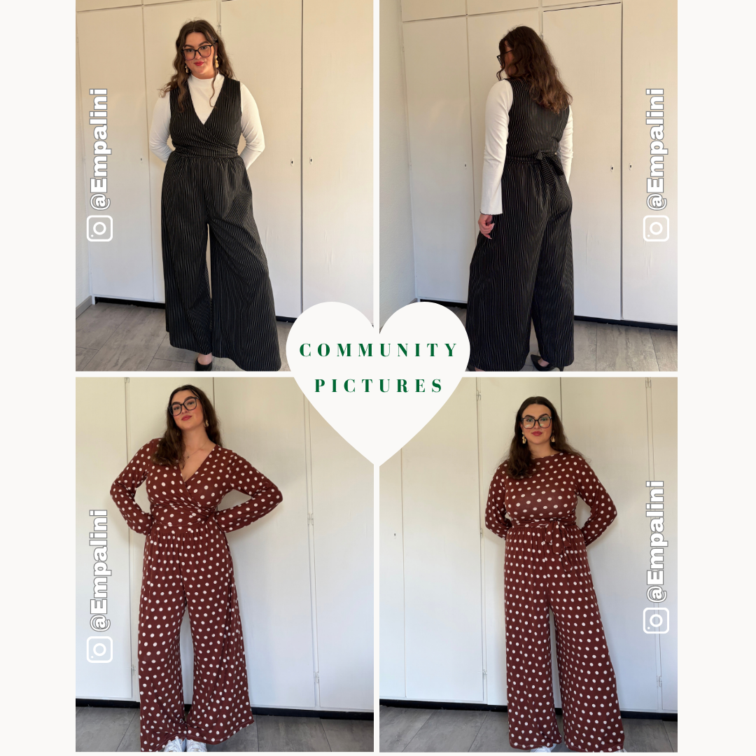 Kessi Jumpsuit Schnittmuster Deutsch