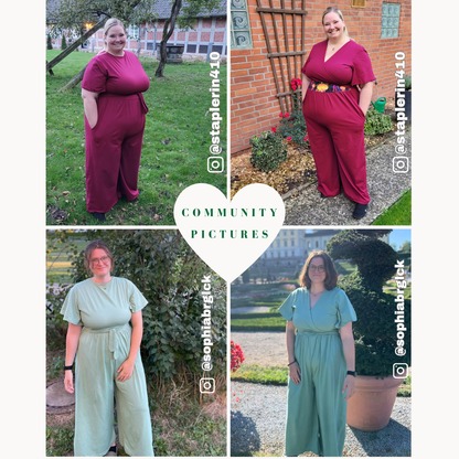 Kessi Jumpsuit Schnittmuster Deutsch