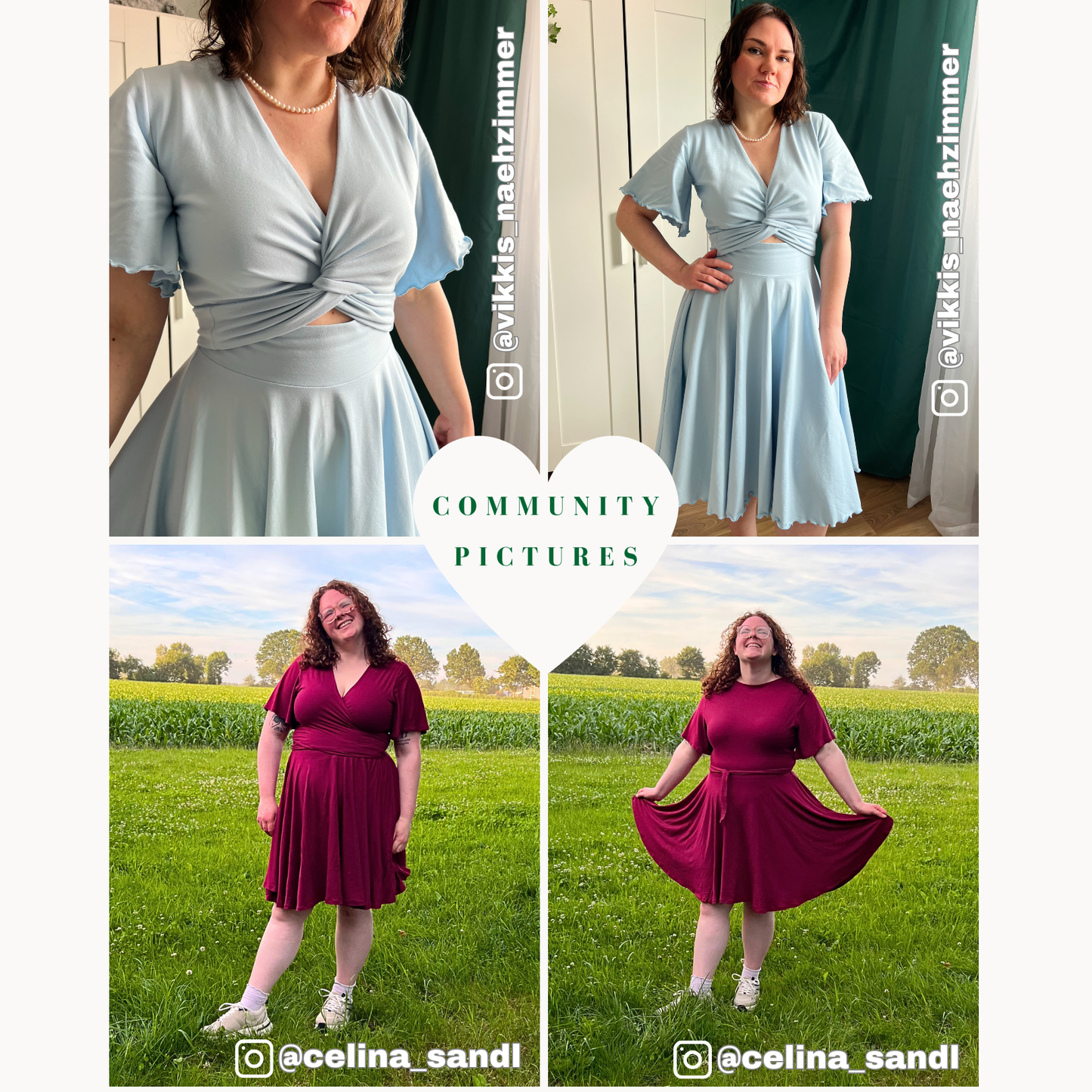 Kessi Kleid Schnittmuster Deutsch