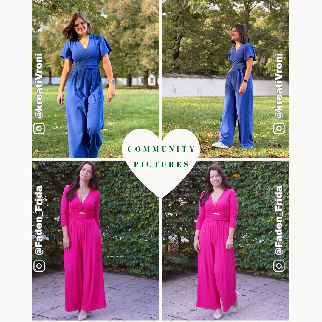 Kessi Jumpsuit Schnittmuster Deutsch
