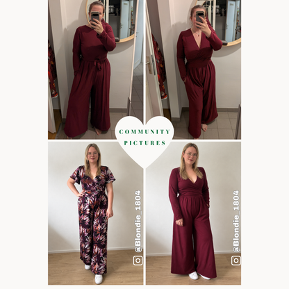 Kessi Jumpsuit Schnittmuster Deutsch