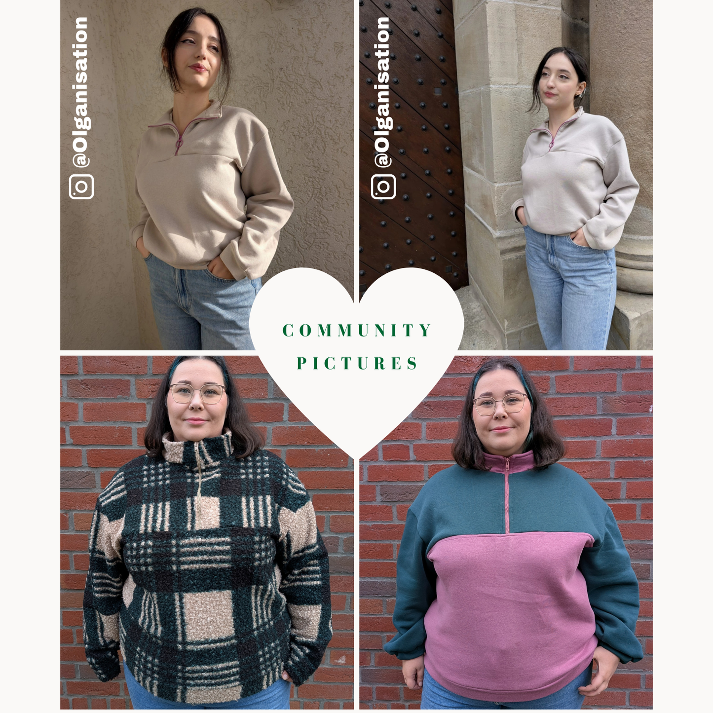 Sammy Sweatshirt Schnittmuster DEUTSCH