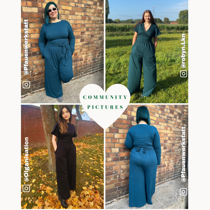 Kessi Jumpsuit Schnittmuster Deutsch