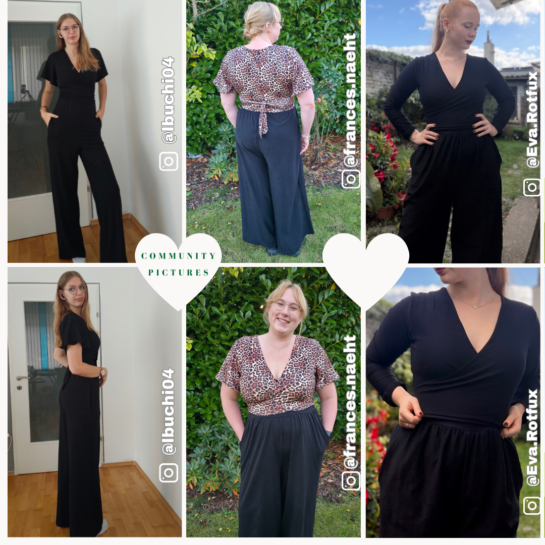 Kessi Jumpsuit Schnittmuster Deutsch