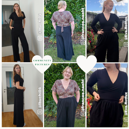 Kessi Jumpsuit Schnittmuster Deutsch