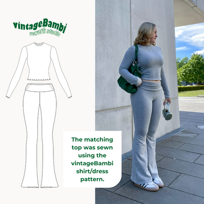 Leggings sewingpattern ENGLISH