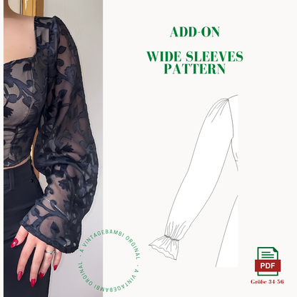 ADD-ON sleeves sewingpattern