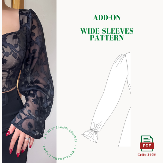 ADD-ON sleeves sewingpattern