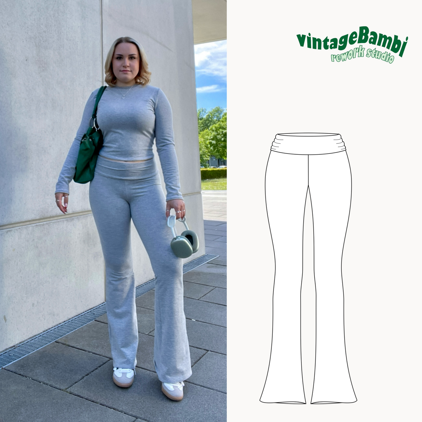 Leggings Sewing Pattern ENGLISH