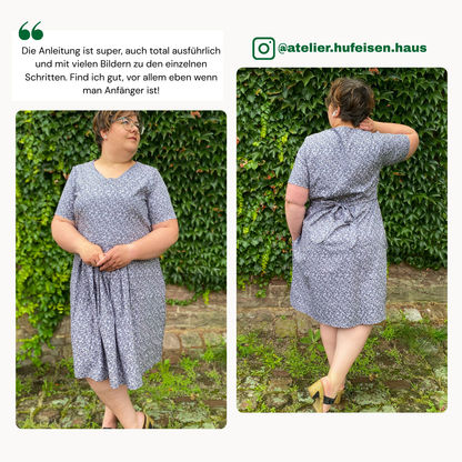 Marie Kleid Schnittmuster DEUTSCH