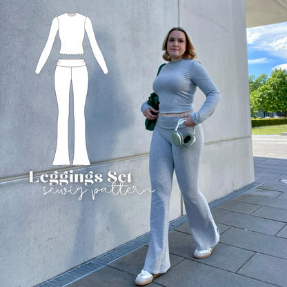 Leggings Schnittmuster DEUTSCH