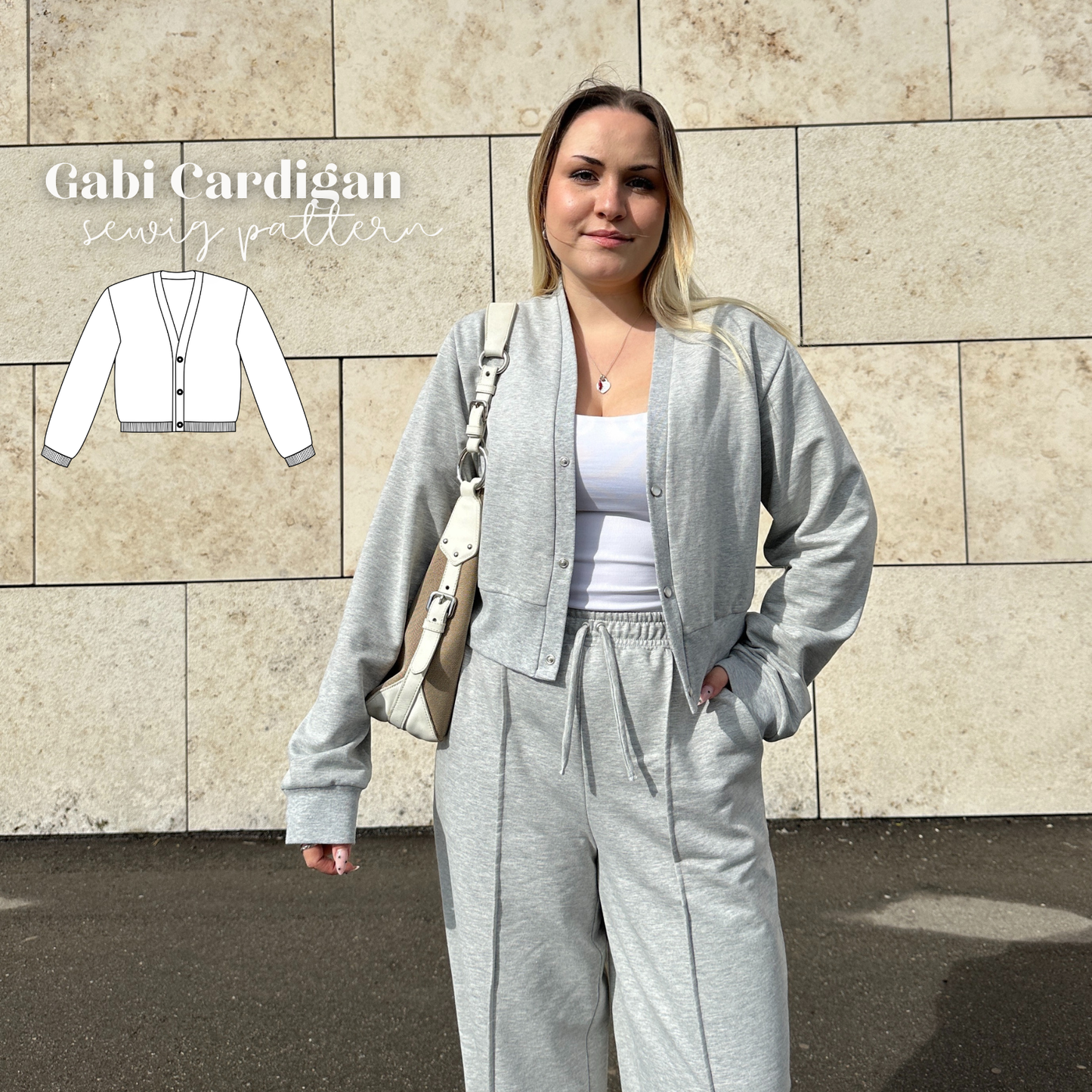 Gabi Cardigan Schnittmuster DEUTSCH