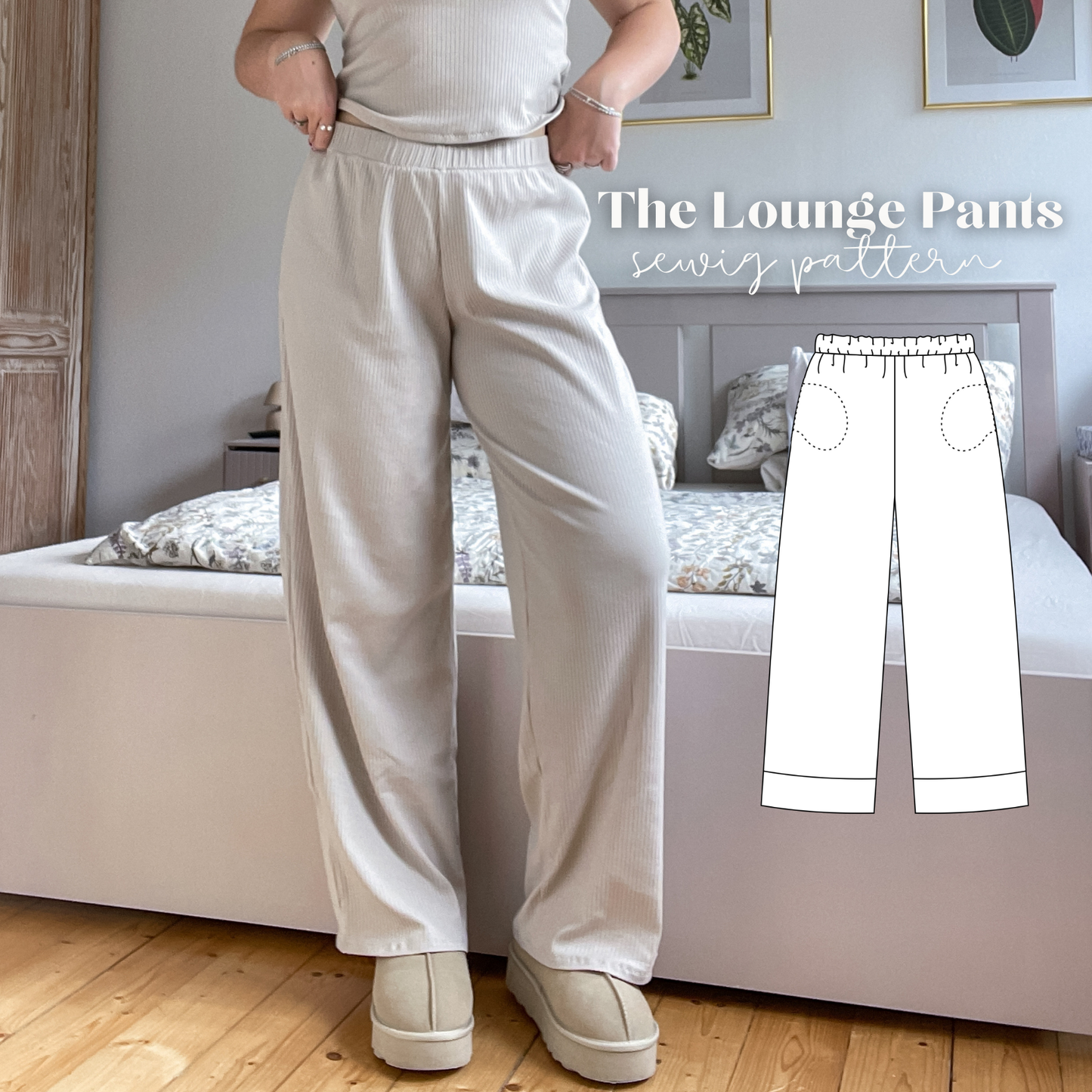 Lounge Pants Sewing Pattern ENGLISH