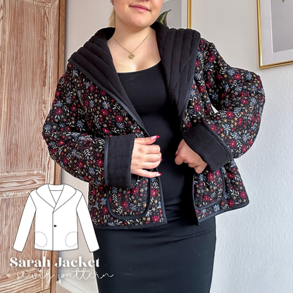 Sarah Jacke / Blazer Schnittmuster DEUTSCH