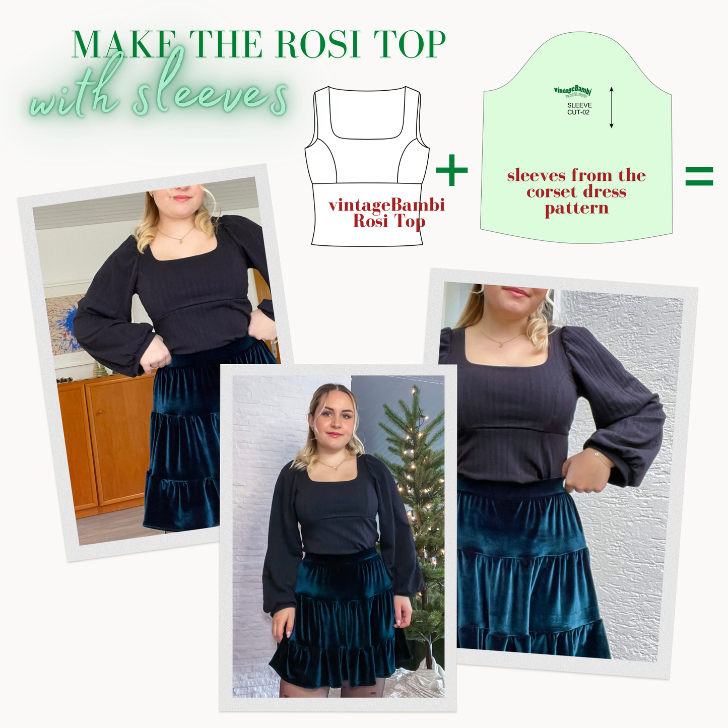 ADD-ON sleeves sewingpattern