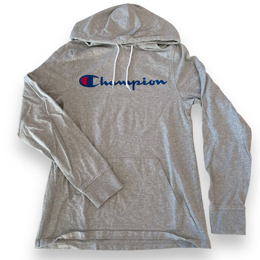 grey hoodie Champion/ Size S